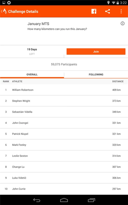 Strava screenshot