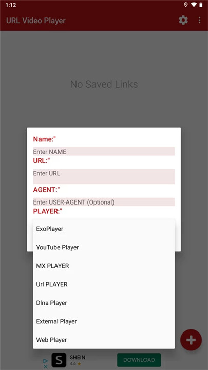 Url Video Player screenshot