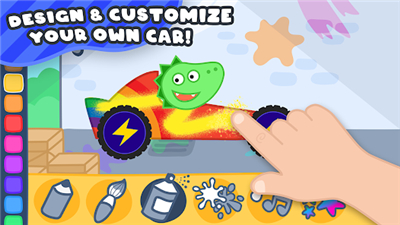 Racing Cars for kids screenshot