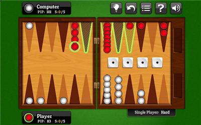 247 Backgammon screenshot