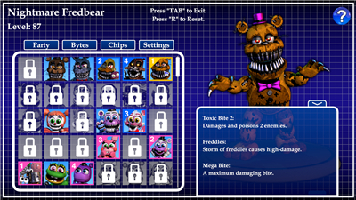 FNaF World screenshot