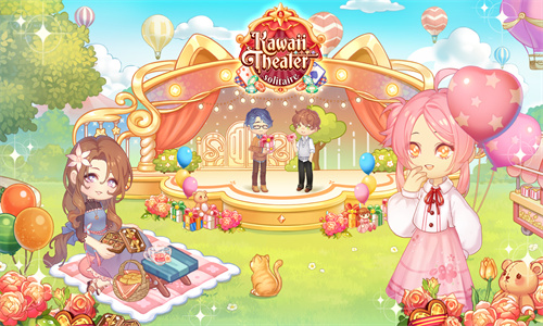 Kawaii Theater Solitaire screenshot