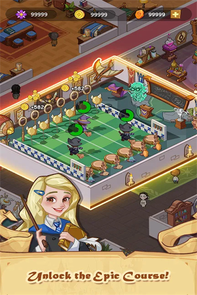 Idle Magic School screenshot