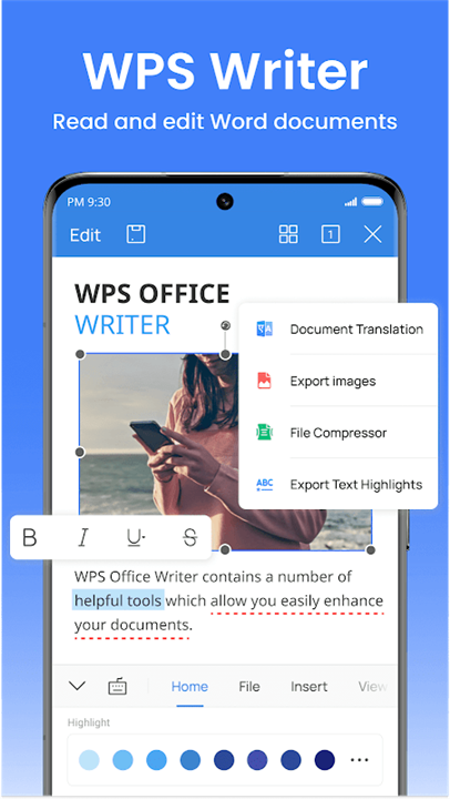 WPS Office Lite screenshot