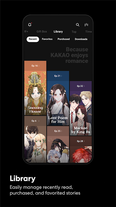 KAKAO WEBTOON screenshot