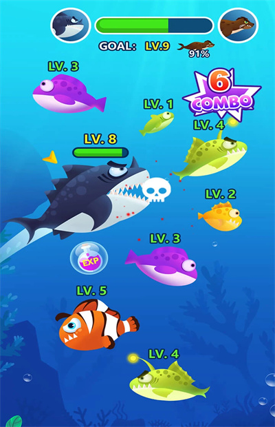 Ocean Domination - Fish.IO screenshot