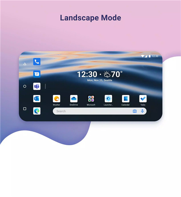 Microsoft Launcher screenshot