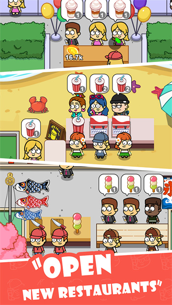 Idle Food Bar: Food Truck screenshot