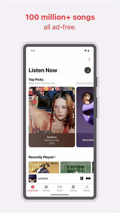 Apple Music screenshot