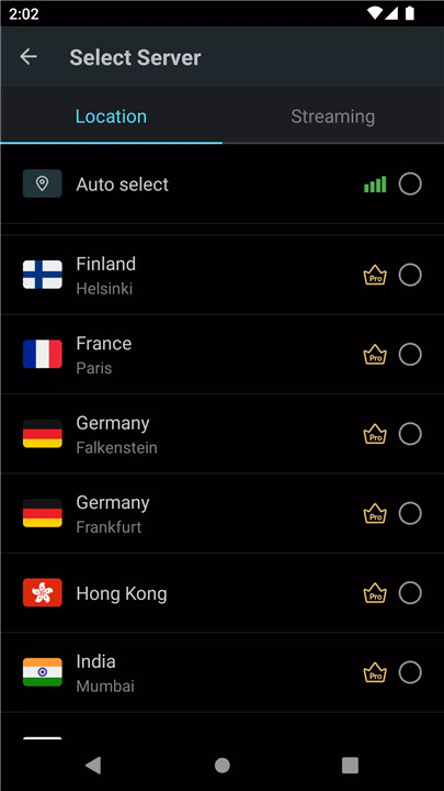 Secure VPN screenshot