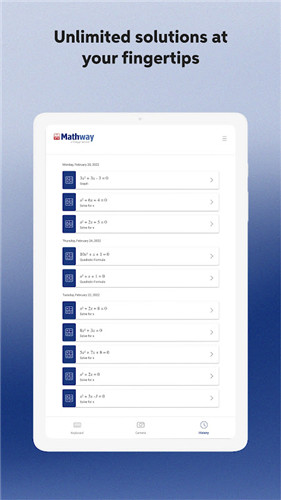 Mathway screenshot