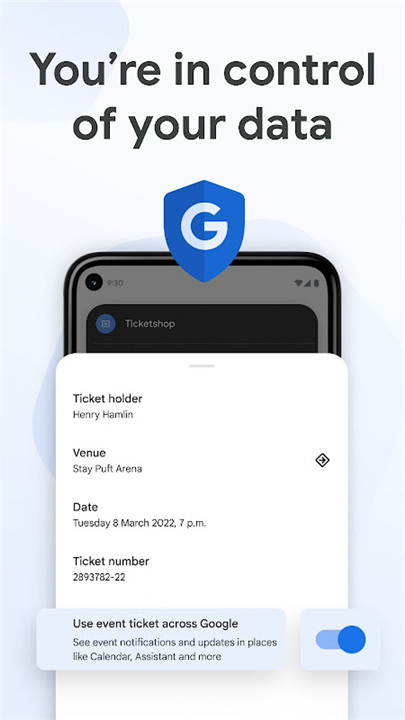 Google Wallet screenshot