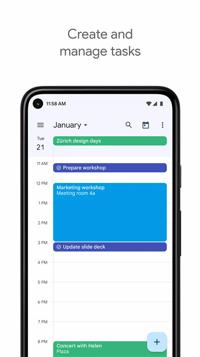 Google Calendar screenshot