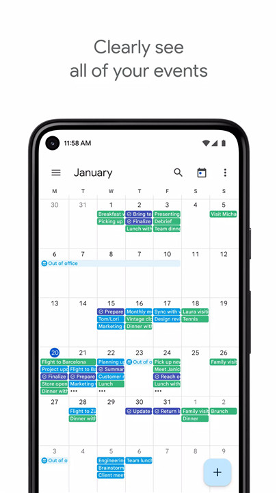 Google Calendar screenshot