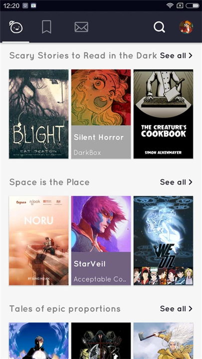 Tapas – Comics and Novels screenshot