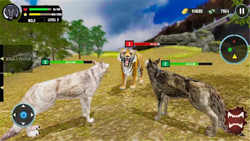 The Wolf Simulator: Wild Game screenshot