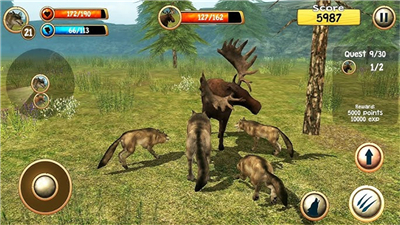 The Wolf Simulator: Wild Game screenshot