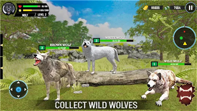 The Wolf Simulator: Wild Game