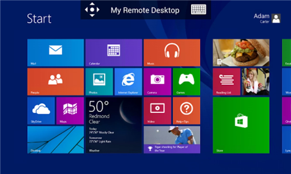 Microsoft Remote Desktop screenshot