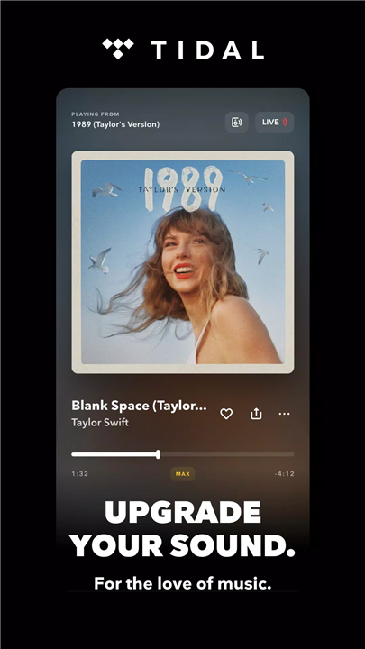 TIDAL screenshot