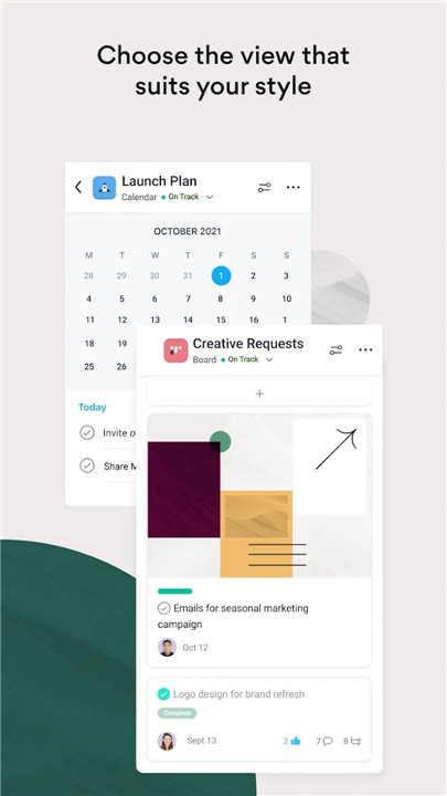 Asana screenshot