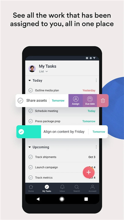 Asana screenshot