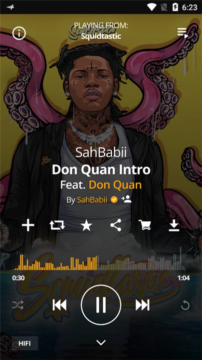 Audiomack screenshot