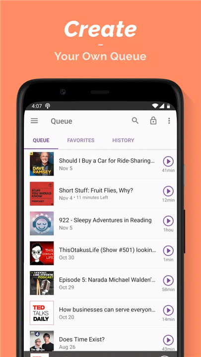 Podcast Player screenshot