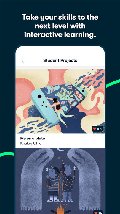 Skillshare: Online Classes App screenshot