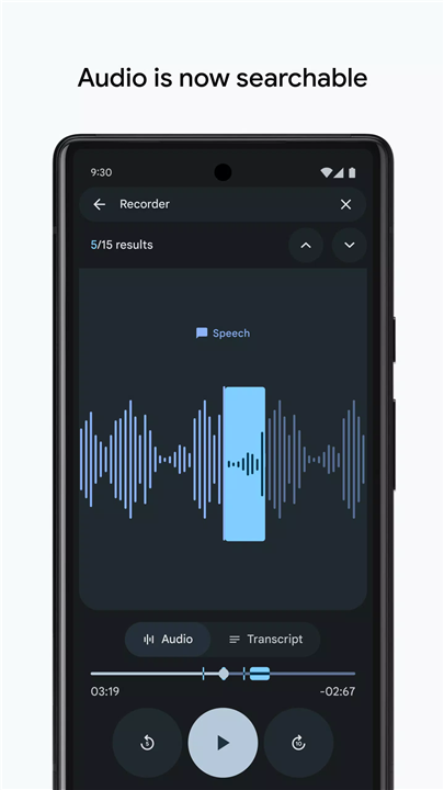 Google Recorder screenshot