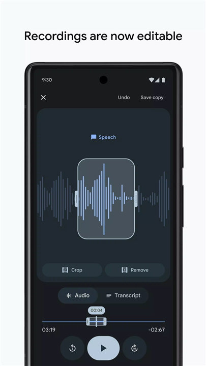 Google Recorder screenshot