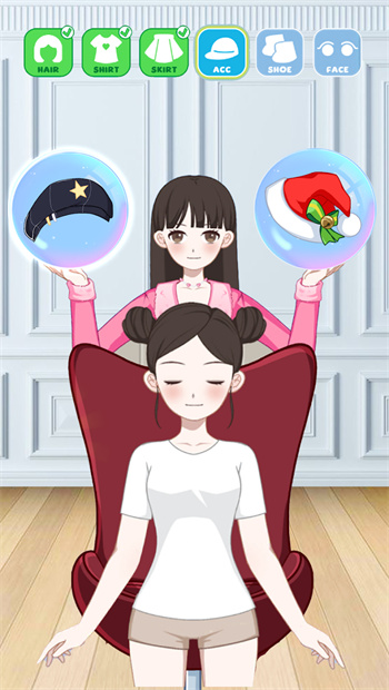 Left or right: Magic Dress up screenshot