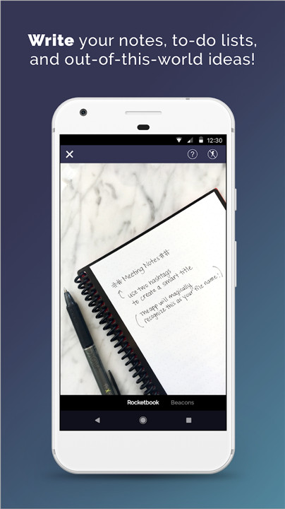 Rocketbook screenshot