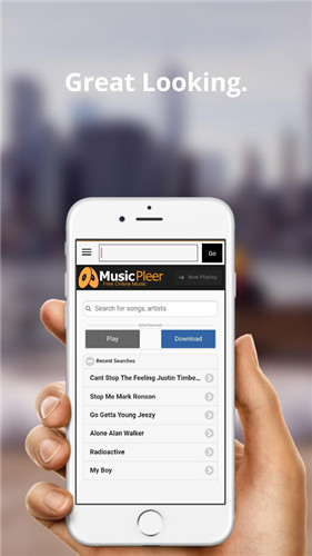 MusicPleer screenshot