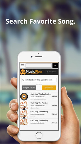 MusicPleer screenshot