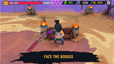 Box Head: Zombies Must Die screenshot