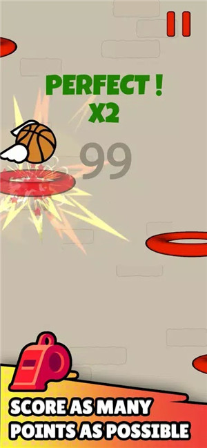 Flappy Dunk screenshot