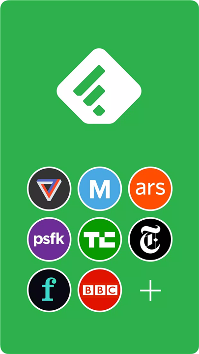 Feedly screenshot