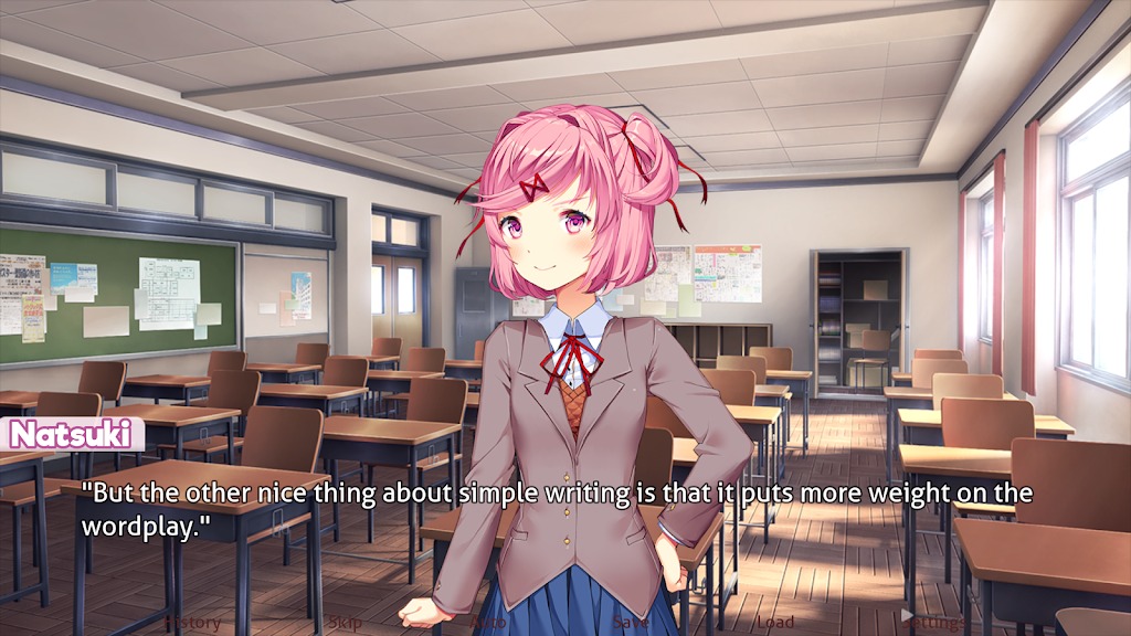 Doki Doki Literature Club screenshot