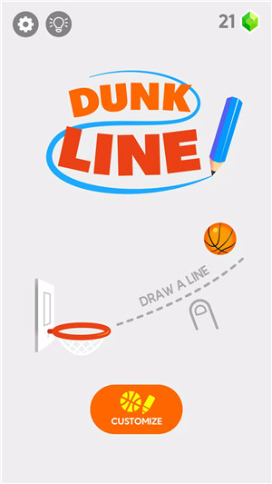 Dunk Line screenshot