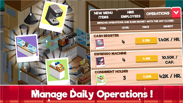 Idle Cafe Tycoon: Coffee Shop screenshot