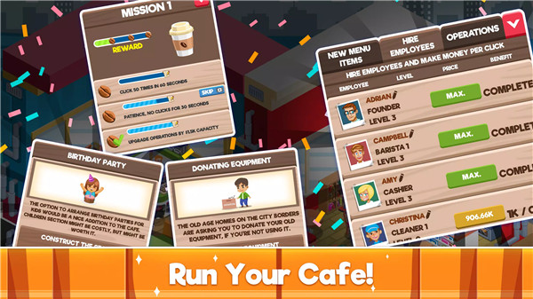 Idle Cafe Tycoon: Coffee Shop screenshot