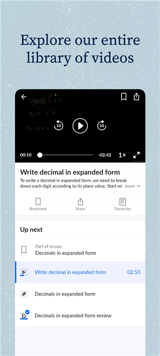 Khan Academy screenshot