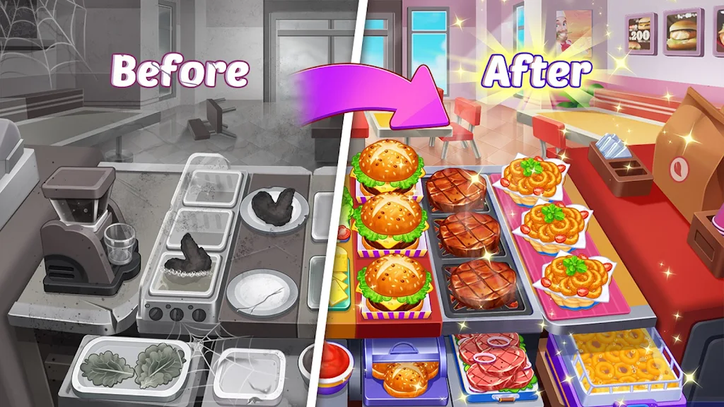 Crazy Cooking Diner Chef Game screenshot