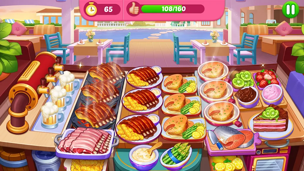 Crazy Cooking Diner Chef Game screenshot