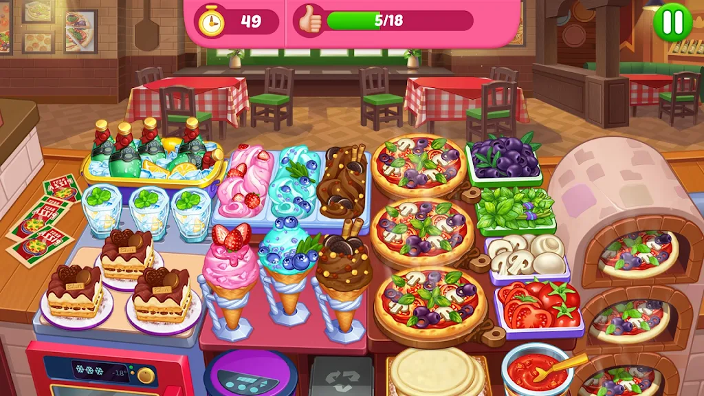 Crazy Cooking Diner Chef Game