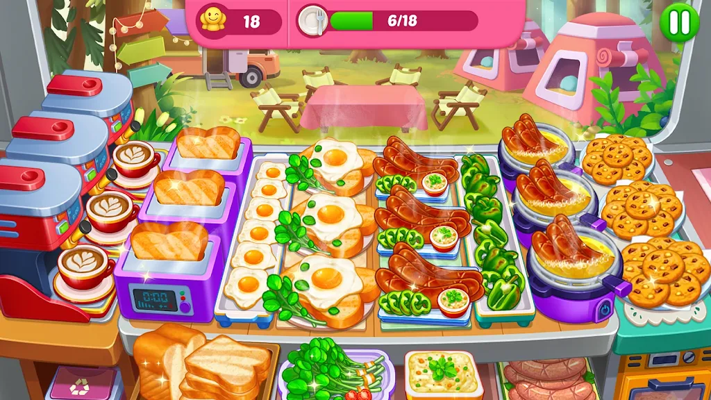 Crazy Cooking Diner Chef Game