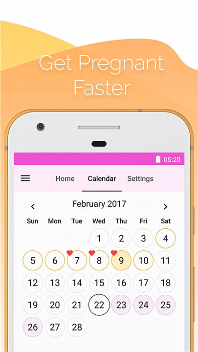 Period and Ovulation Tracker screenshot