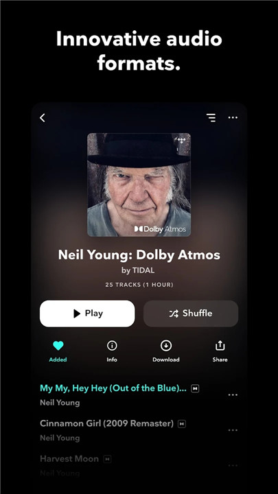 TIDAL Music screenshot