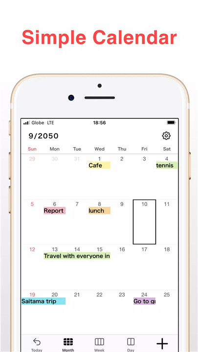 N Calendar screenshot